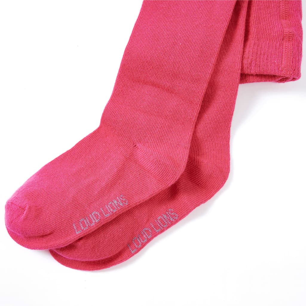 Meias-calças para criança rosa-choque 116