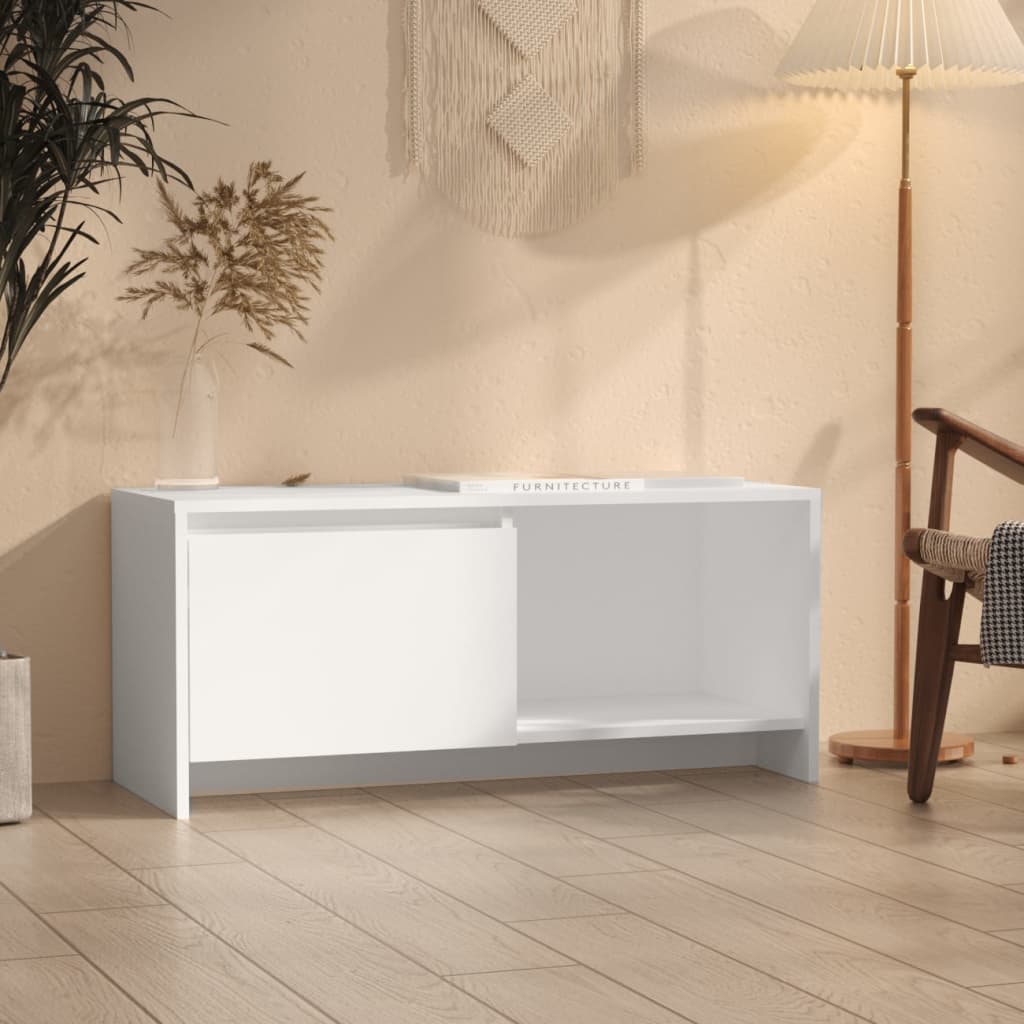 Móvel de TV 90x35x40 cm aglomerado branco