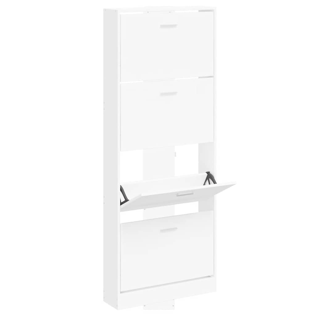Sapateira 59x17x150 cm derivados de madeira branco