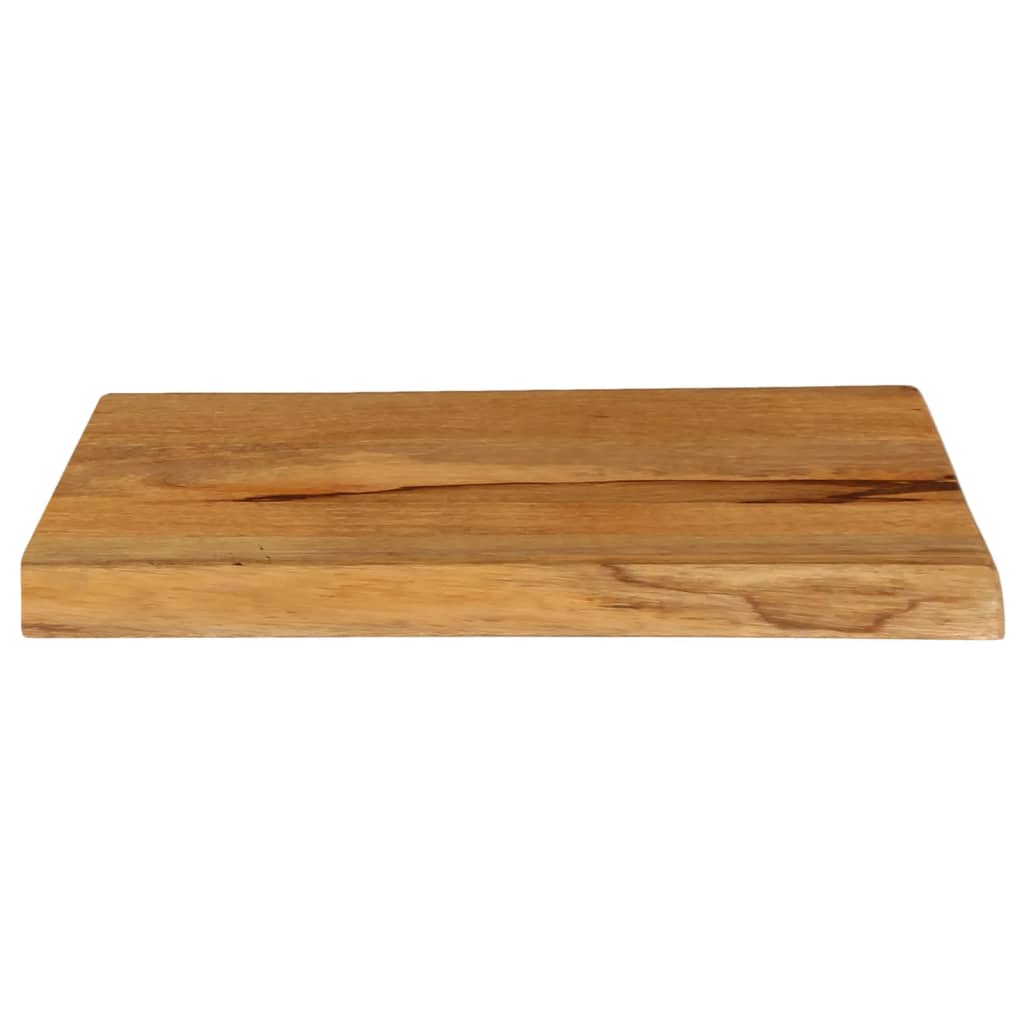 Tampo de mesa c/ borda viva 60x40x3,8 cm mangueira maciça