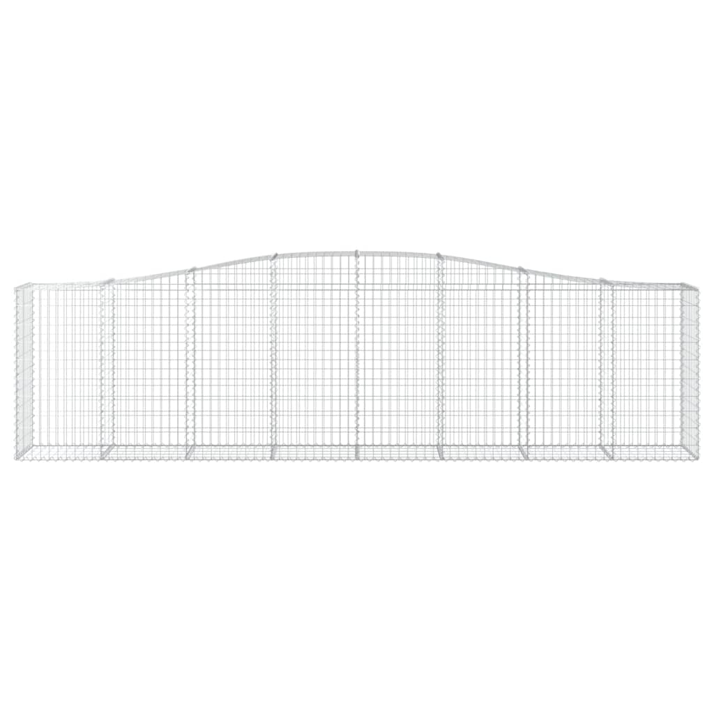 Cestos gabião arqueados 20 pcs 400x50x100/120 ferro galvanizado