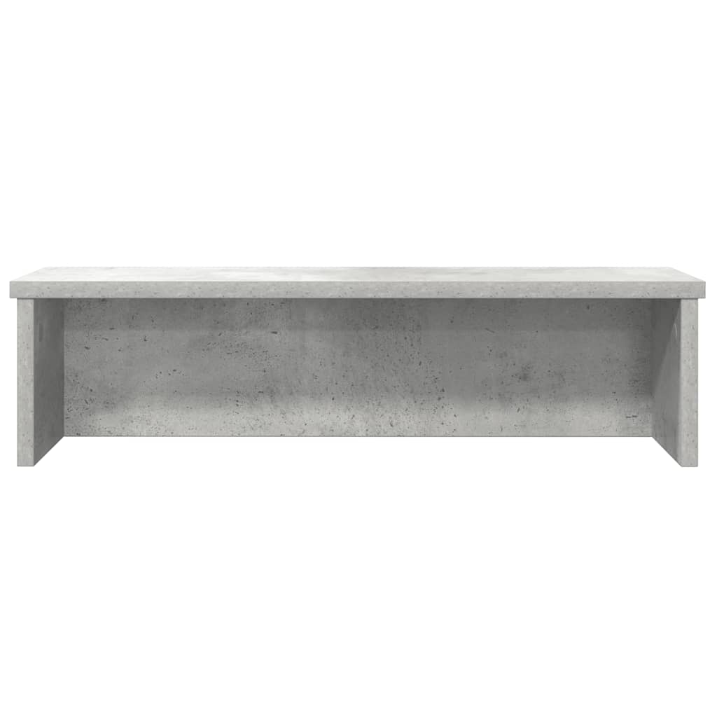 Rack de cozinha empilhável concreto cinza madeira engenheirada