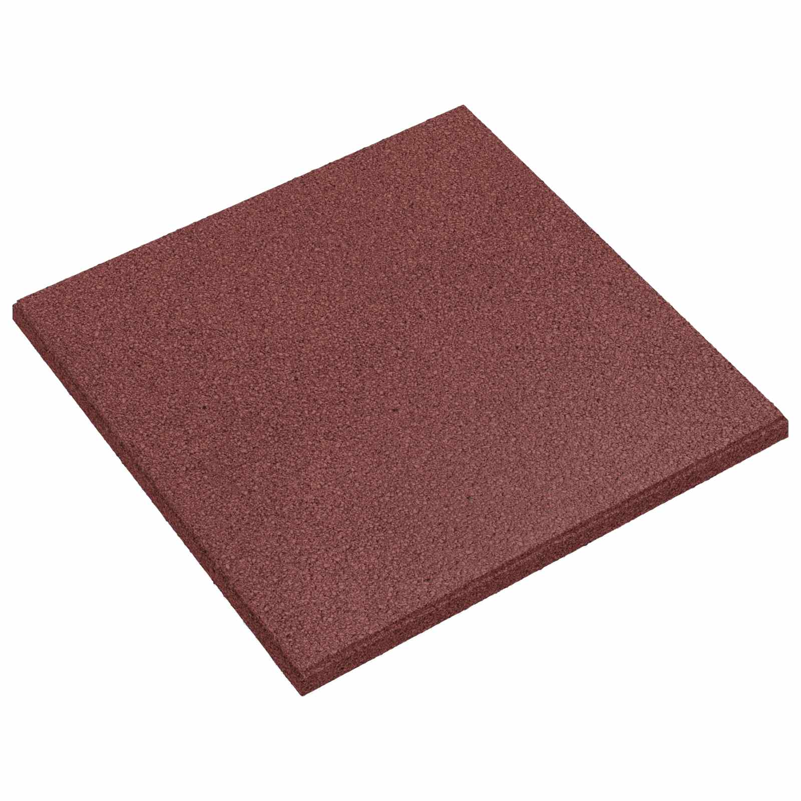 Azulejos de proteção contra quedas 6 unid. vermelho 50 x 50 cm