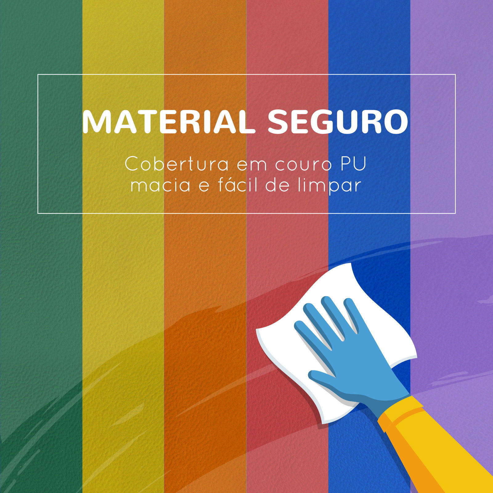 Conjunto de 11 Blocos de Espuma para Crianças Brinquedo de Aprendizagem para Crianças 1-3 Anos 50x50x25 cm Multicor