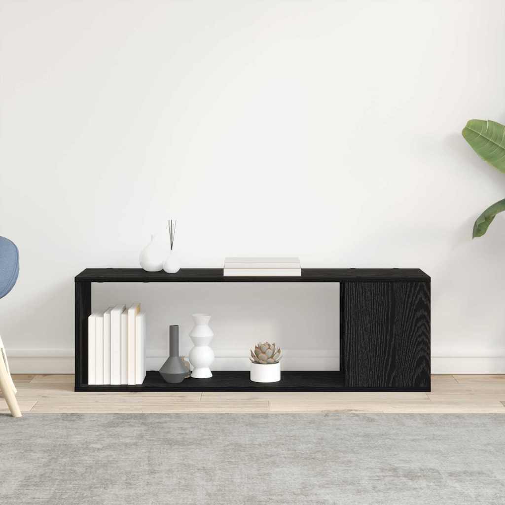 Conjunto de móvel de TV 100 x 24 x 63 cm preto