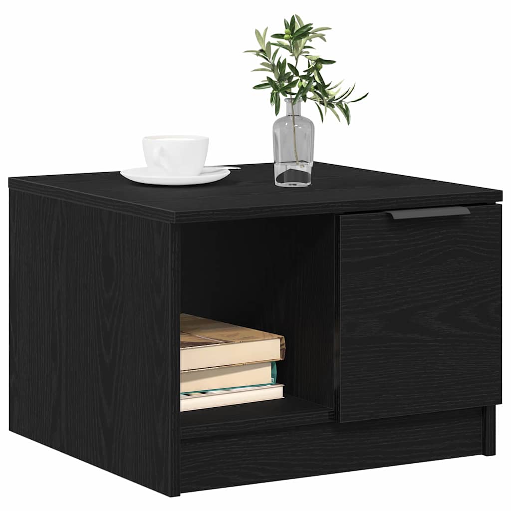 Mesa de centro carvalho preto 50 x 50 x 36 cm