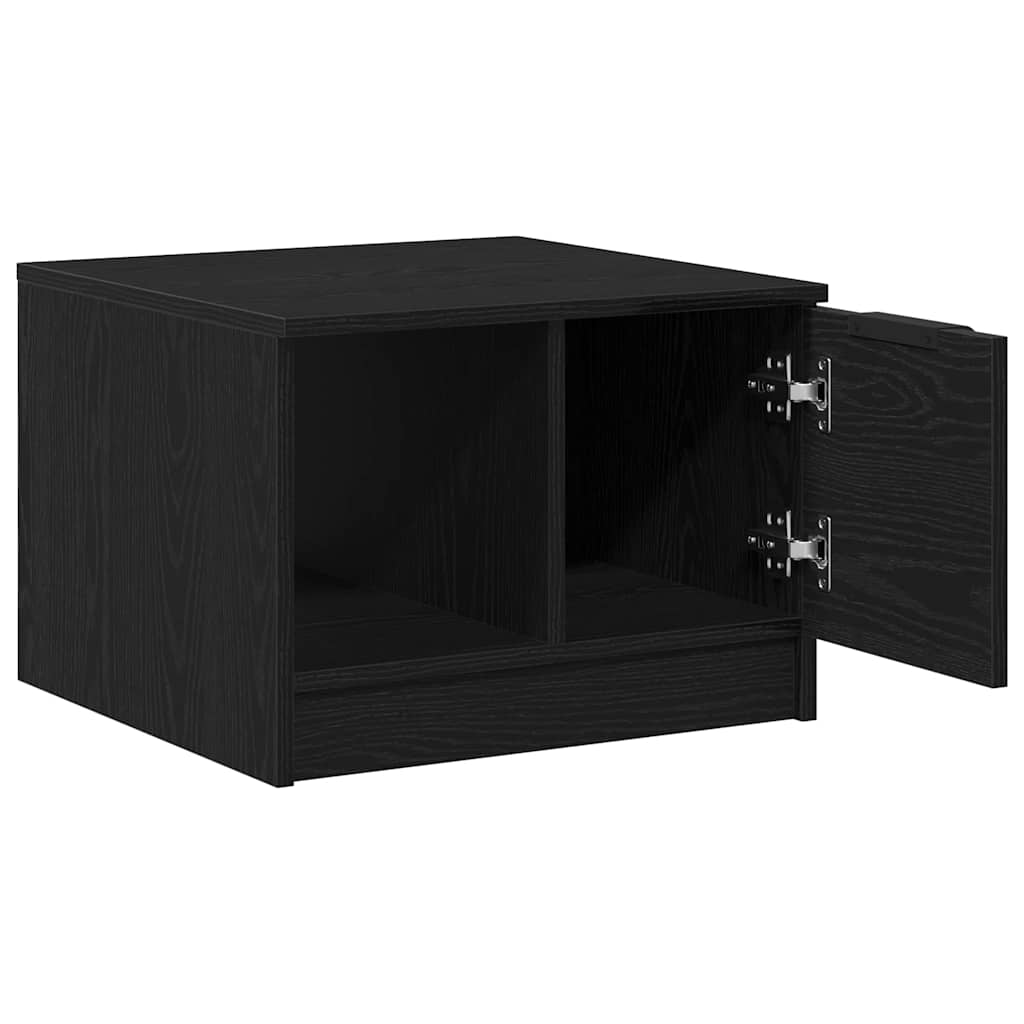 Mesa de centro carvalho preto 50 x 50 x 36 cm