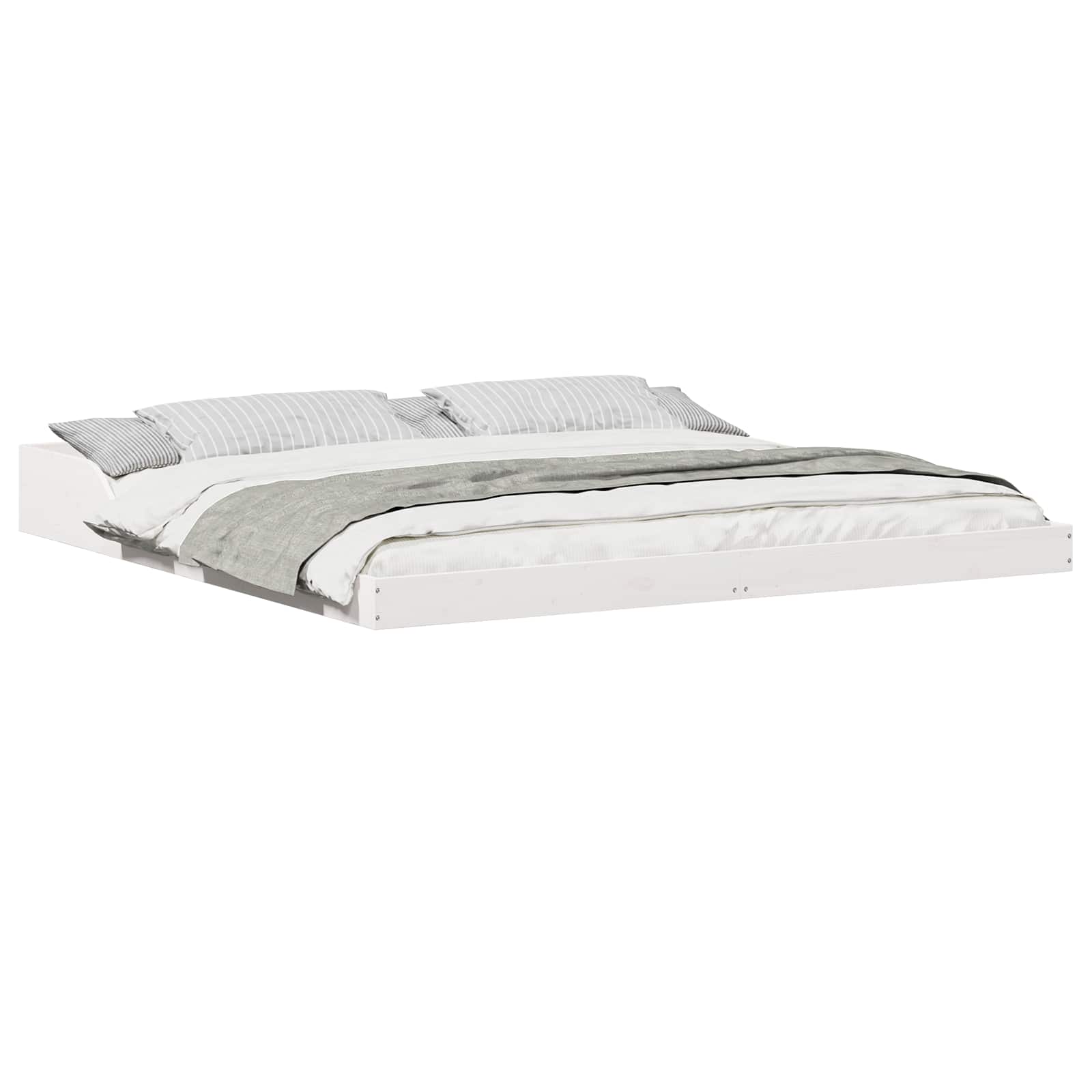 Estrutura da cama branco 200 x 220 cm