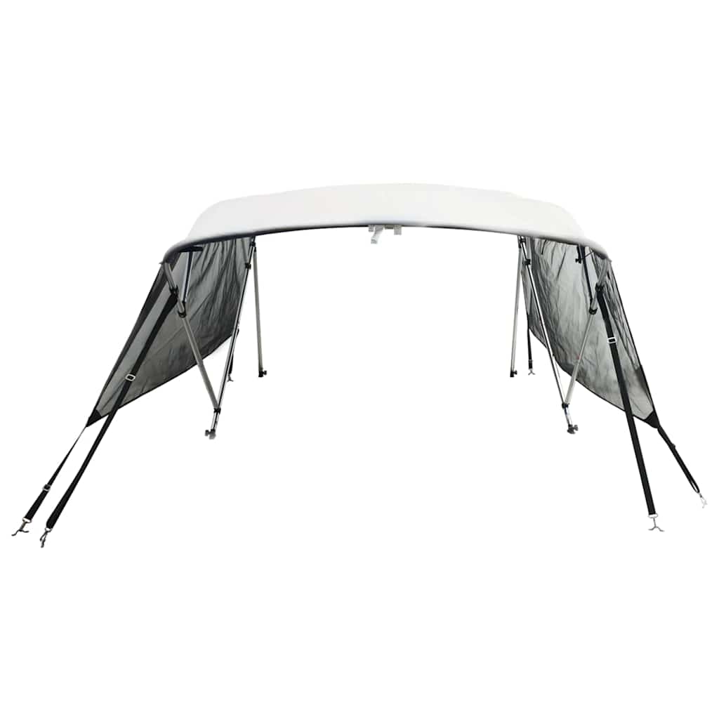 Toldo 4 arcos bimini paredes malha laterais 243x(230-244)x137cm
