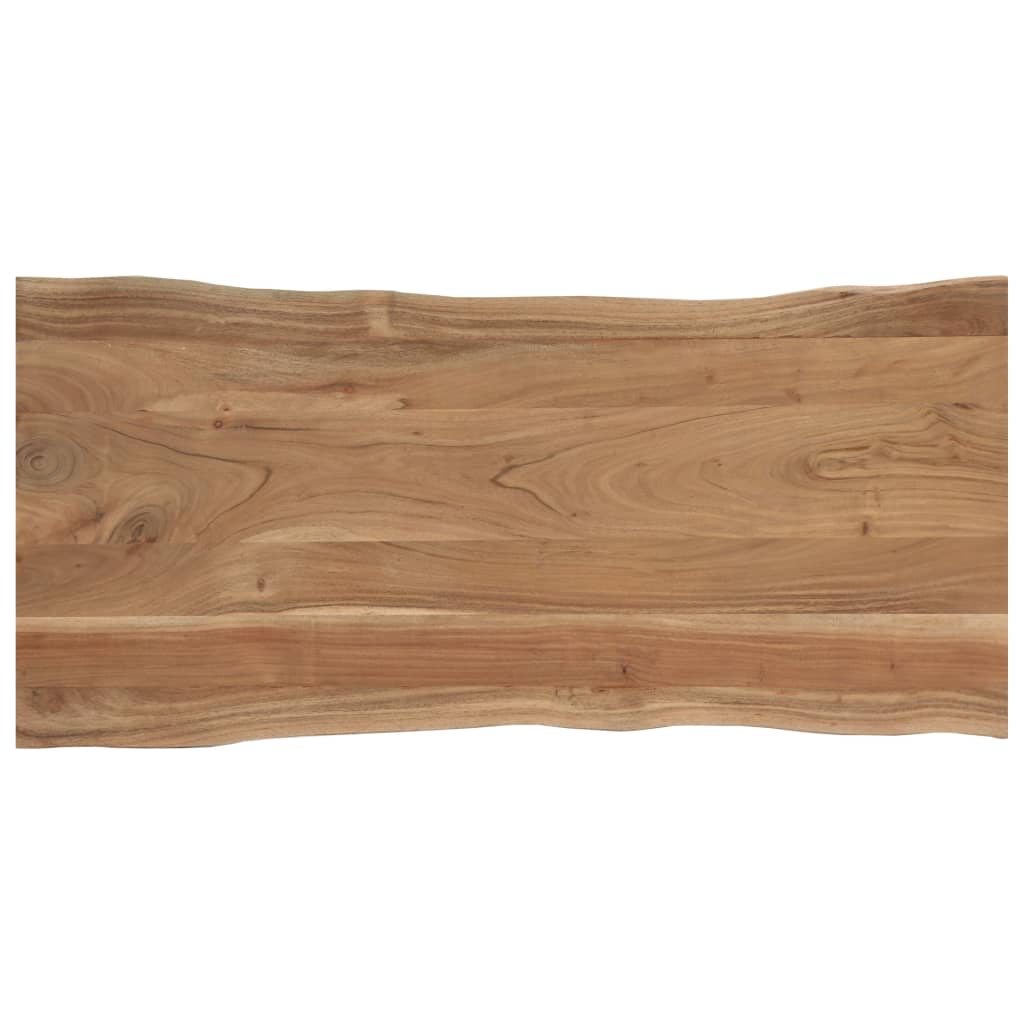 Mesa de jantar 120x58x76 cm madeira de acácia maciça
