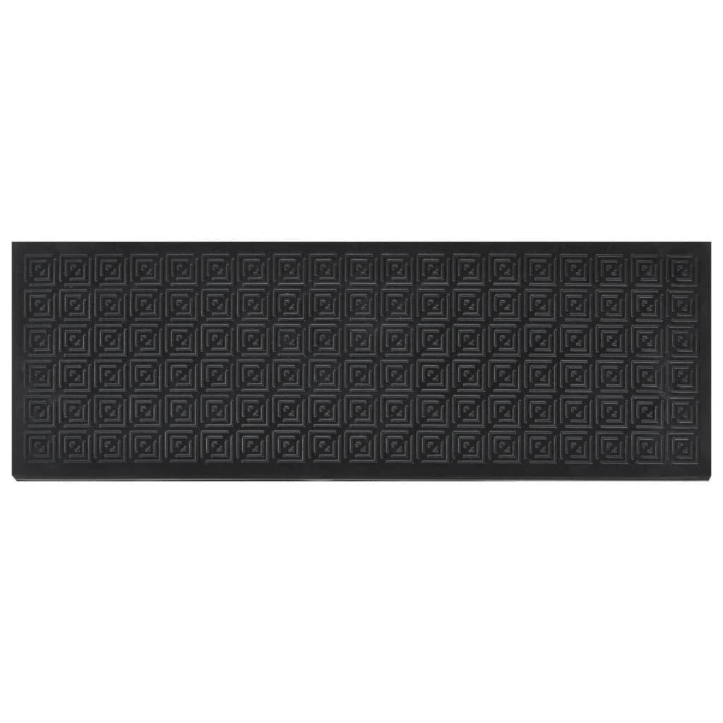 Tapetes de escada 5 pcs 25x75 cm borracha