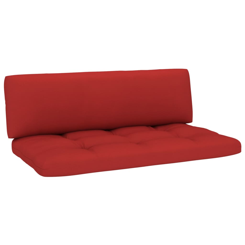 6 Pcs conj. lounge paletes c/ almofadões pinho impregnado cinza