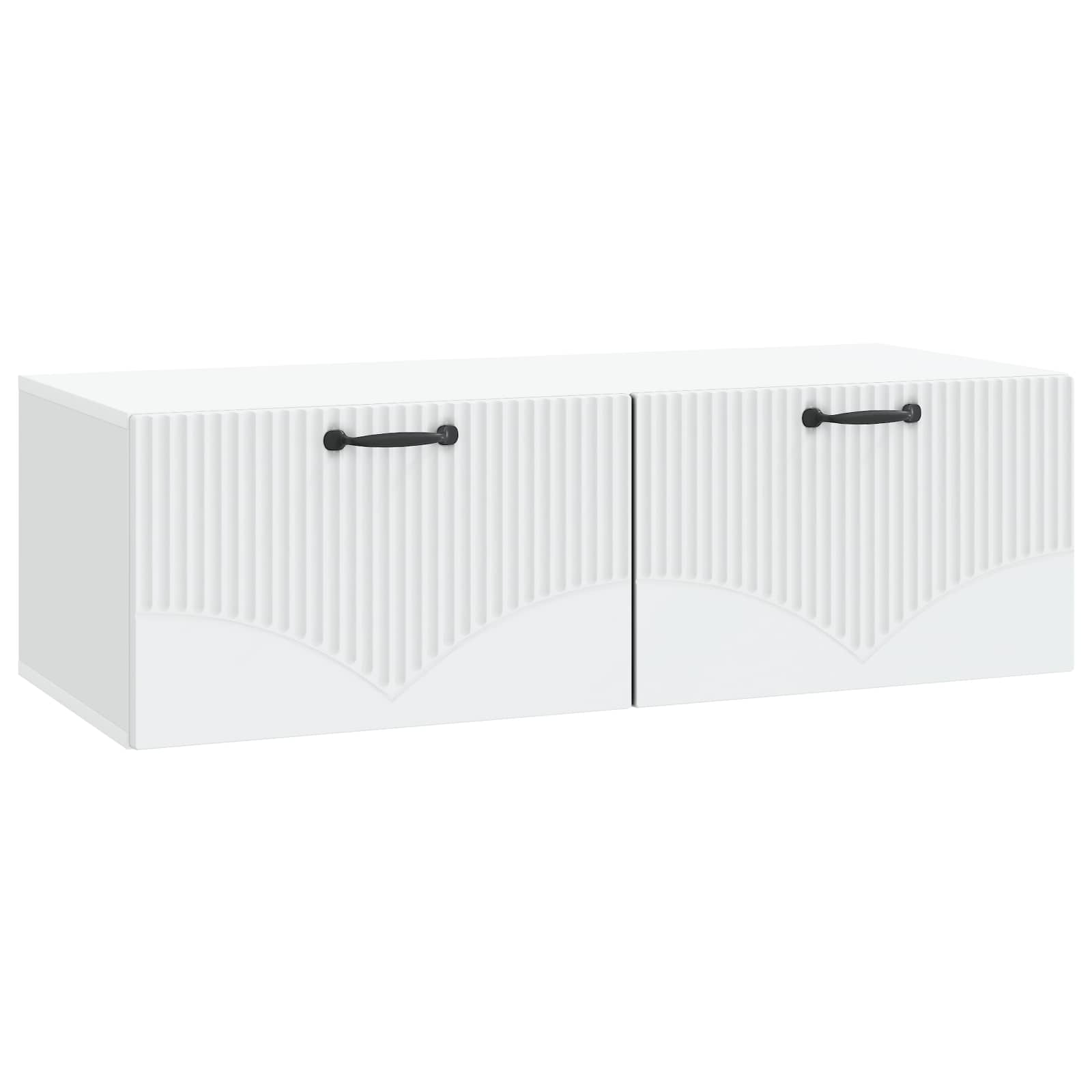 Gabinete de TV de parede branco 98 x 41 x 30 cm