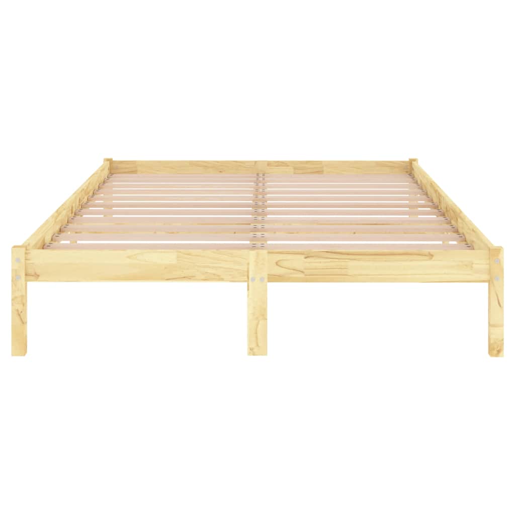 Estrutura de cama 120x200 cm madeira de pinho maciça