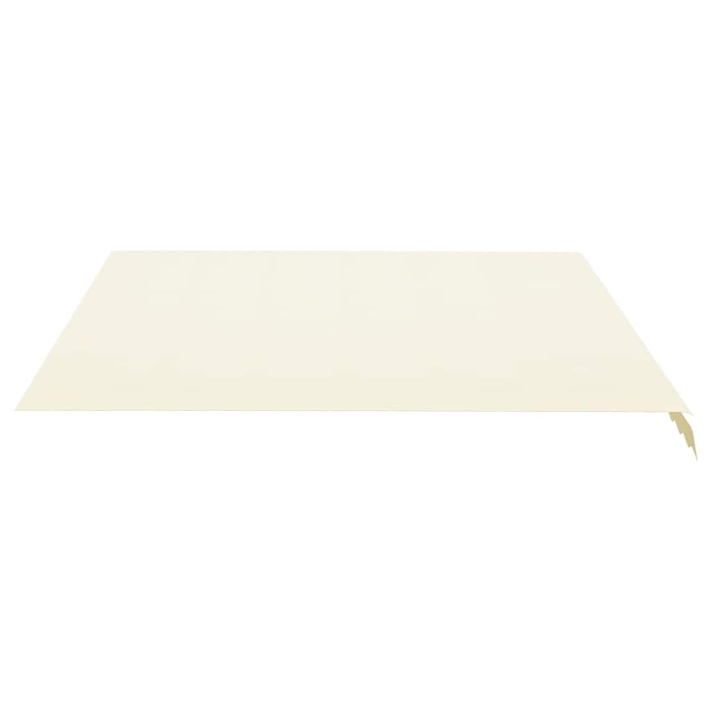 Tecido de substituição para toldo creme 400x350 cm poliéster