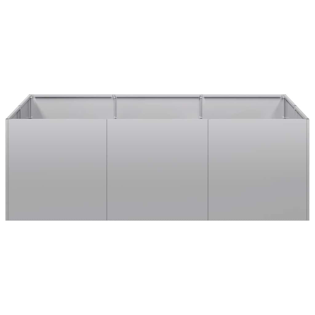 Planter 120x80x40 cm aço galvanizado