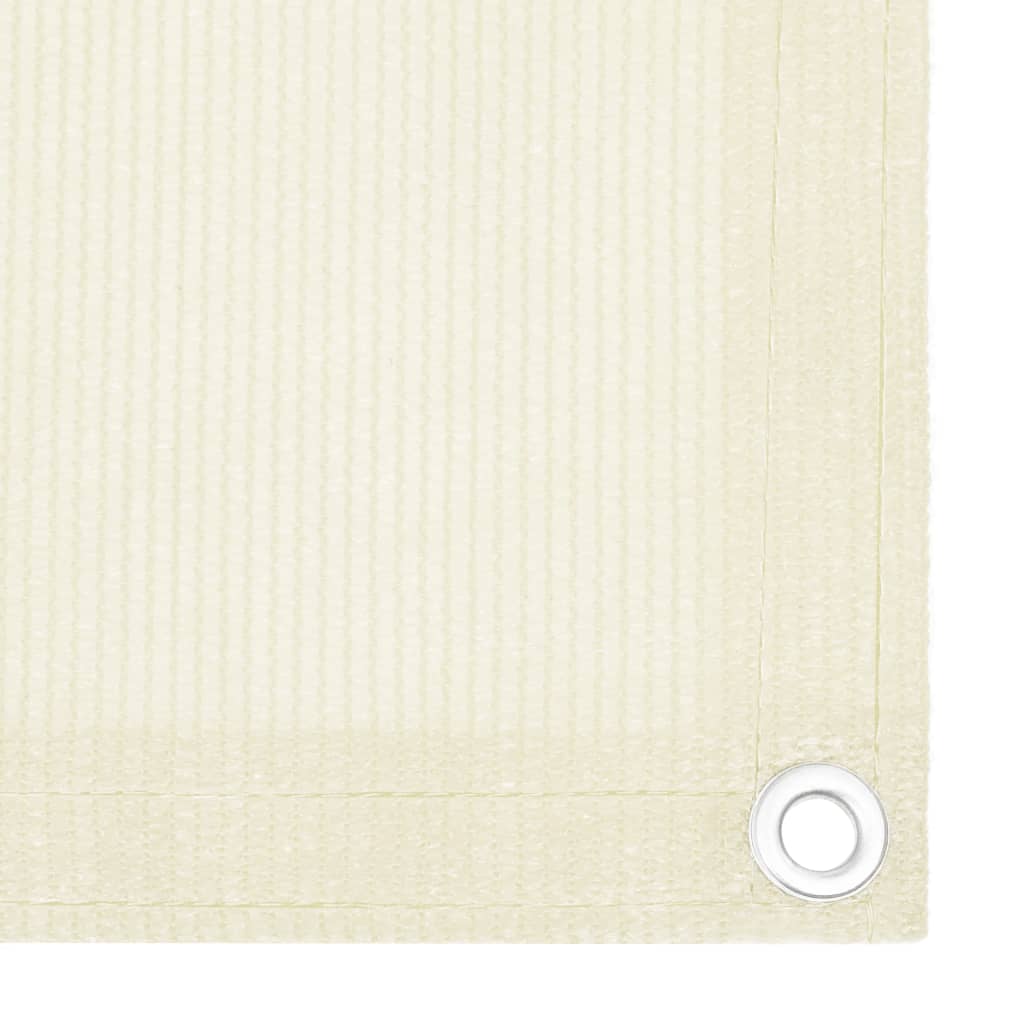 Tela de varanda 90x500 cm pead cor creme