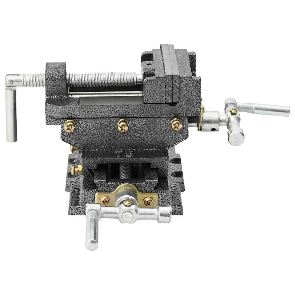 Torno-prensa manual com corrediça transversal 70 mm