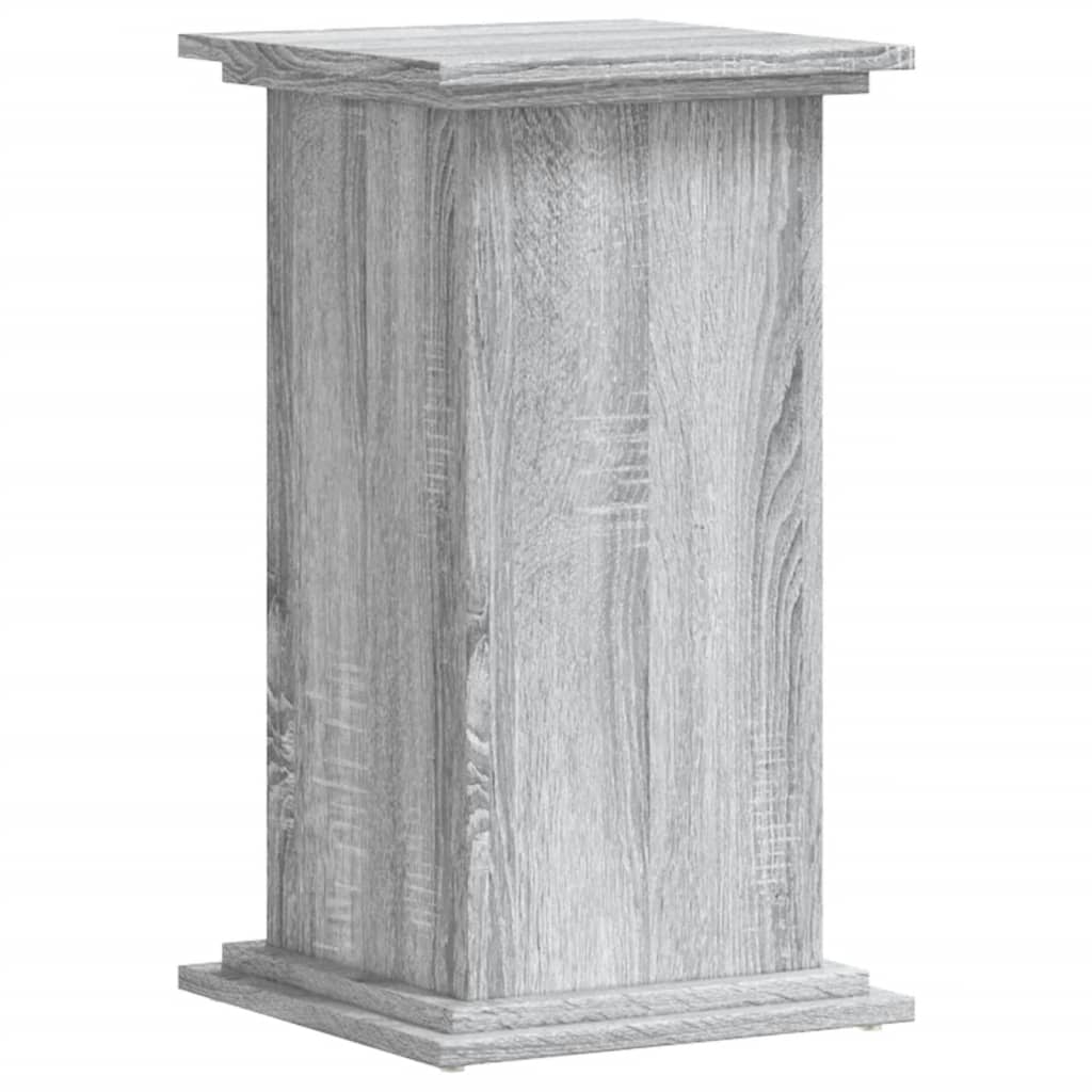 Suporte p/ plantas 33x33x60 cm derivados madeira cinza sonoma