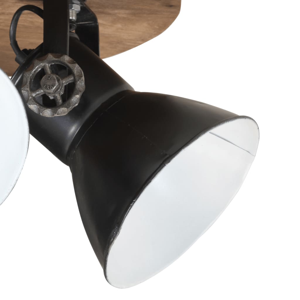 Candeeiro de teto 25 w 50x50x25 cm e27 preto