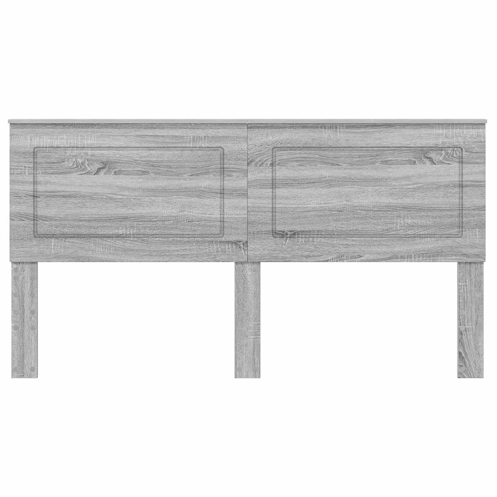 Cabeceira sonoma cinza 100 cm madeira engenheirada