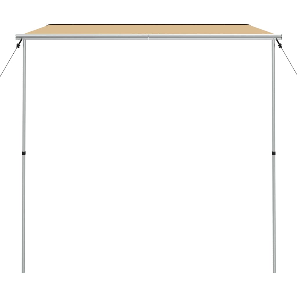 Toldo para autocaravana 2,4x3x2,15 m bege