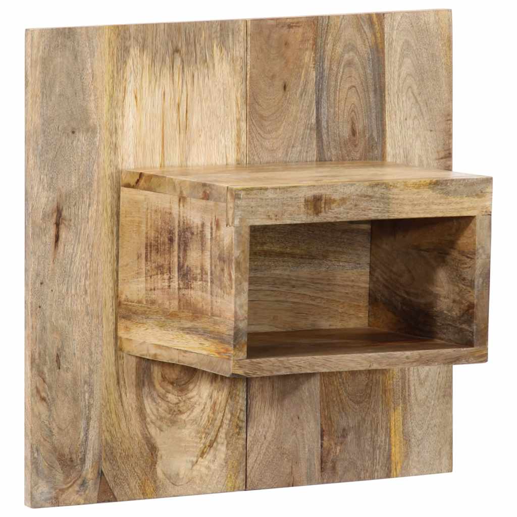 Mesa de cabeceira 50x27x50 cm madeira maciça manga áspera