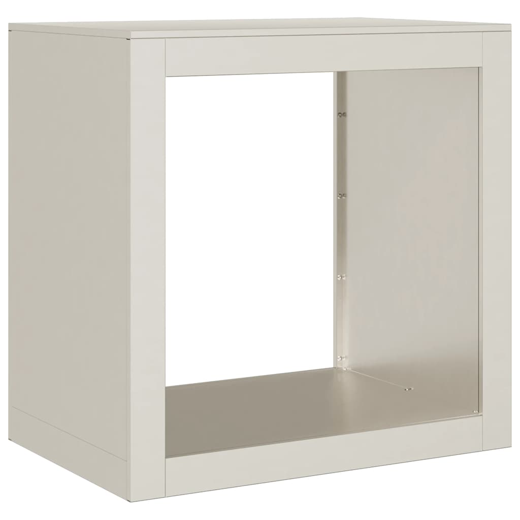 Rack lenha 60x40x60 cm aço resistente às intempéries