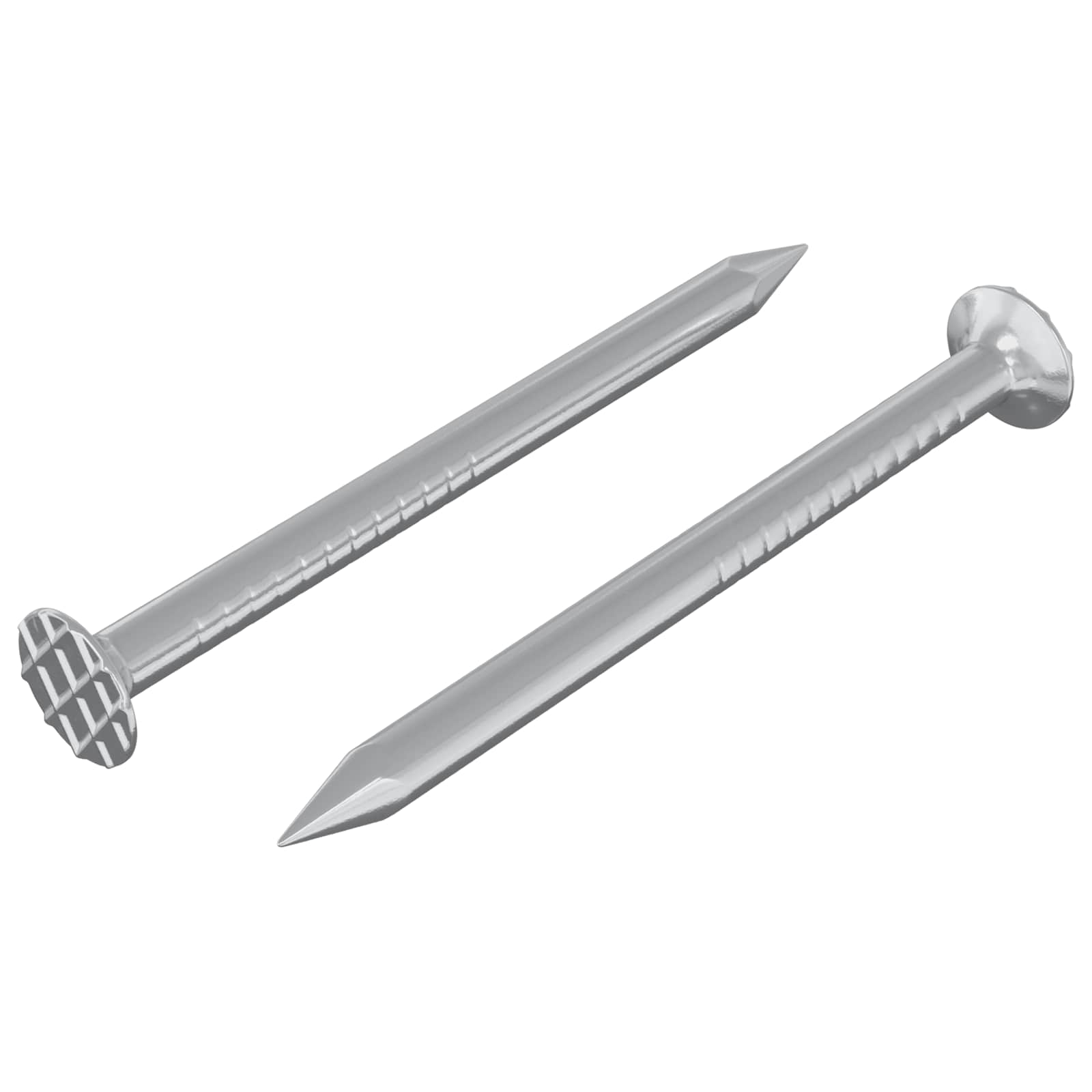 Pregos para madeira 2 pcs prateado ø 3 x 15 mm metal