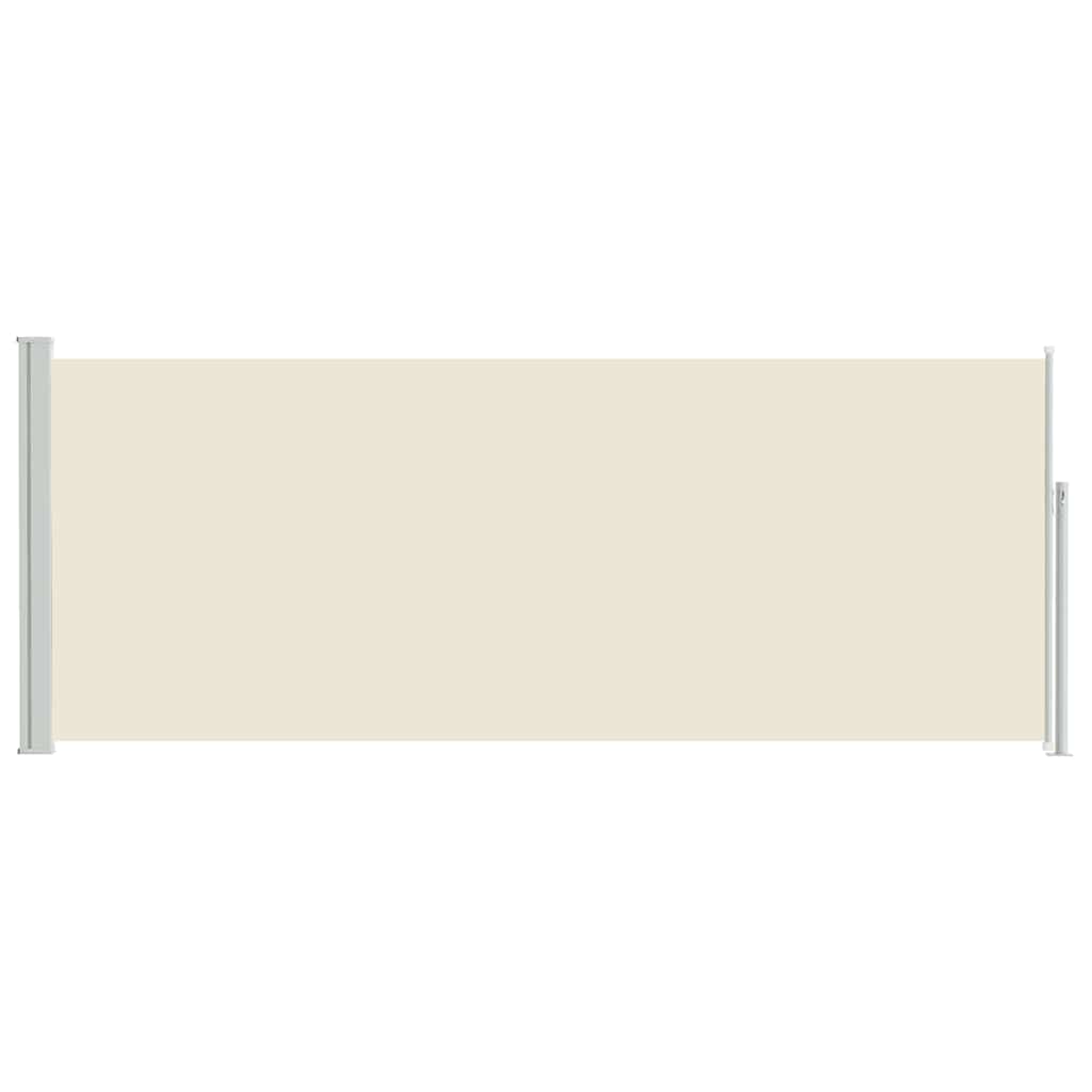 Toldo lateral retrátil 120x300 cm creme