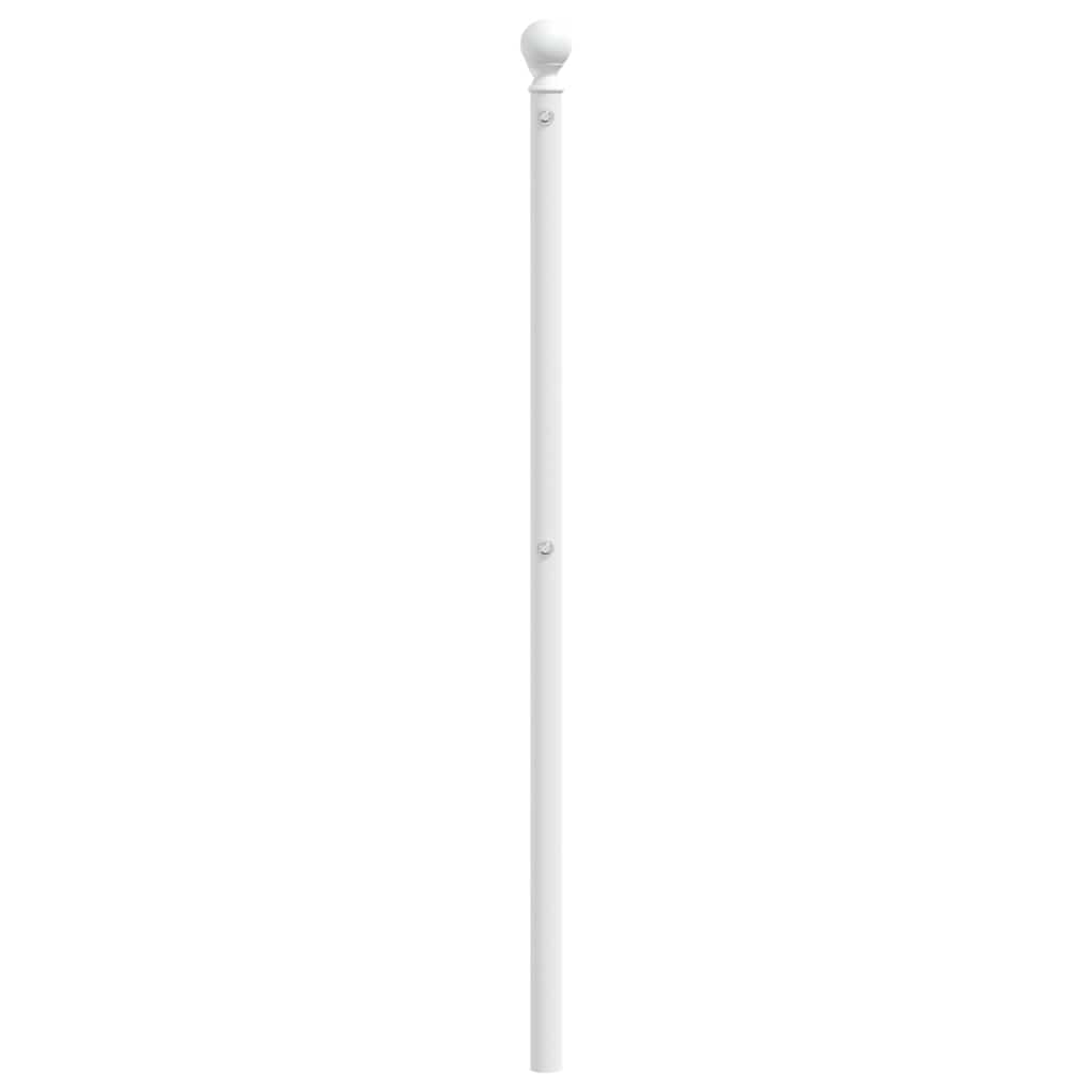 Cabeceira de substituição 200 cm metal branco