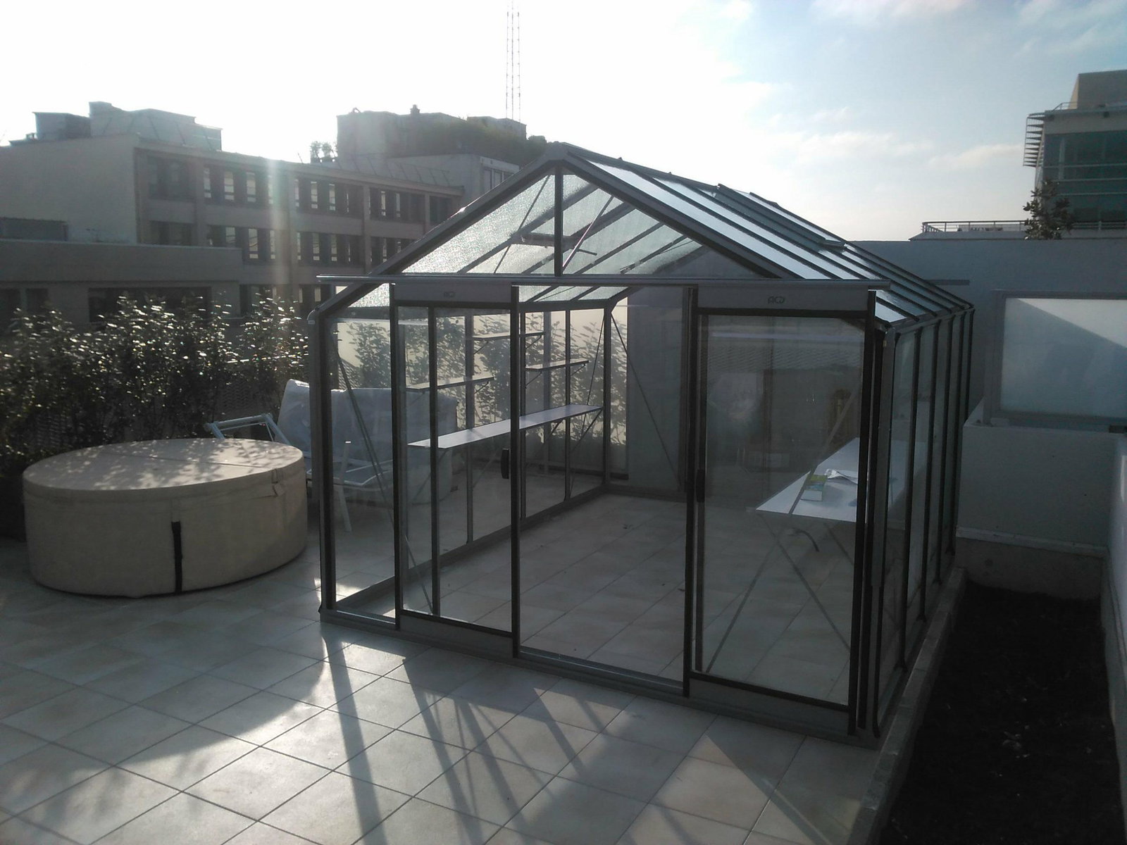 Estufa de Vidro Atlas – 11,35 m²