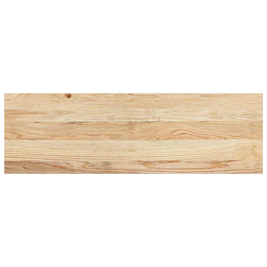 Tapetes de escada 20 pcs 80x25x2 cm carvalho maciço não tratado