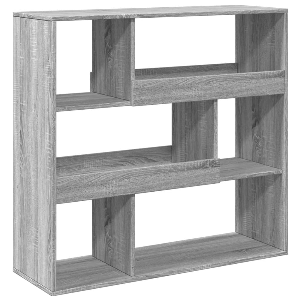 Estante/divisória 100x33x94,5 cm cor cinzento sonoma