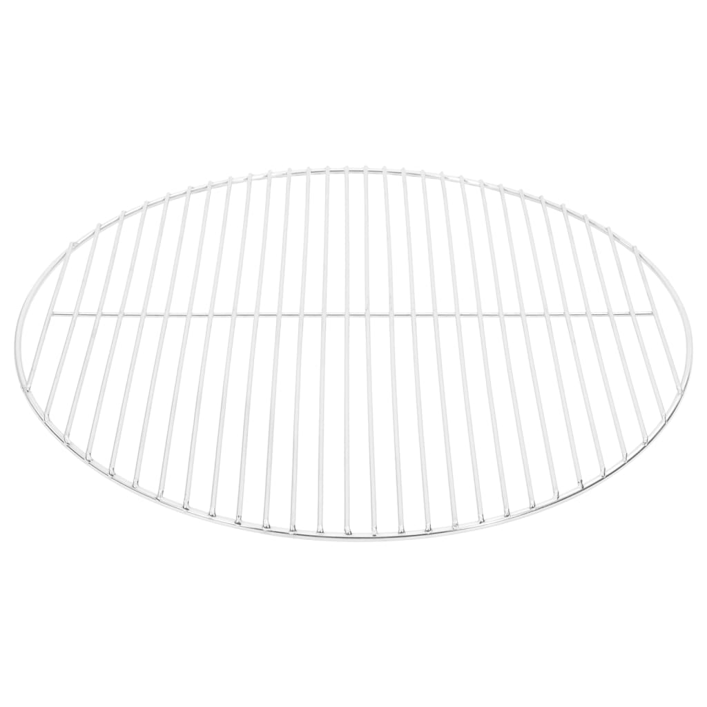 Grelha para churrasco redonda ø54 cm aço inoxidável 304