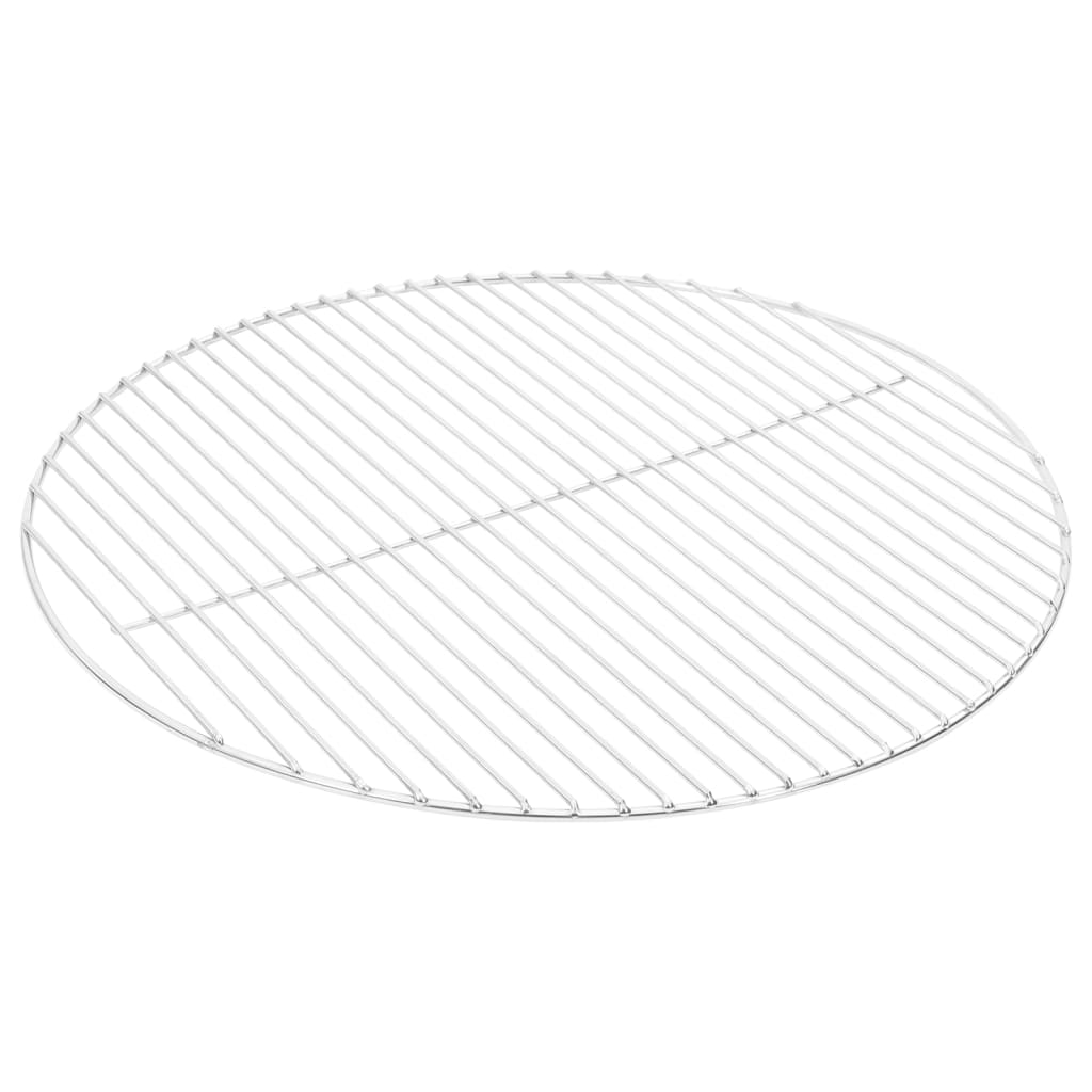 Grelha para churrasco redonda ø54 cm aço inoxidável 304