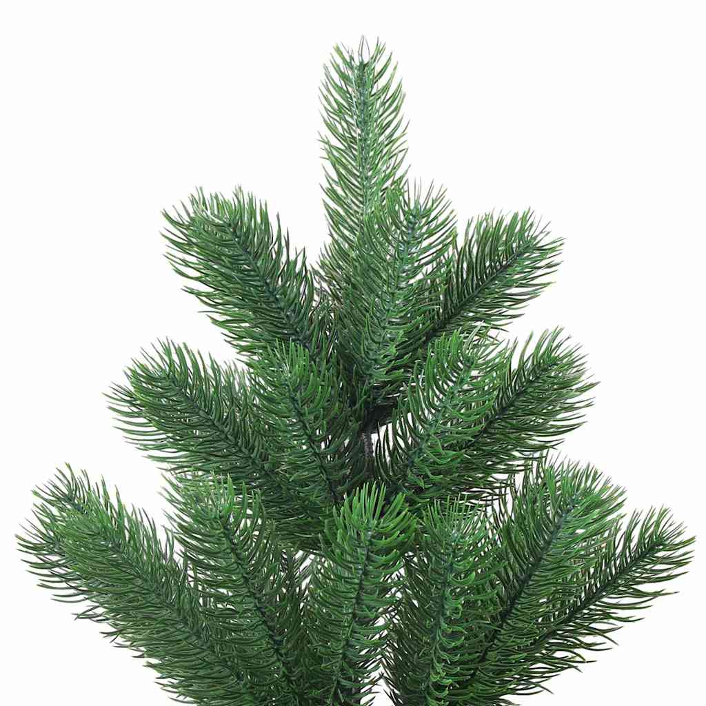 Árvore natal artificial leds/bolas 180cm abeto caucasiano verde