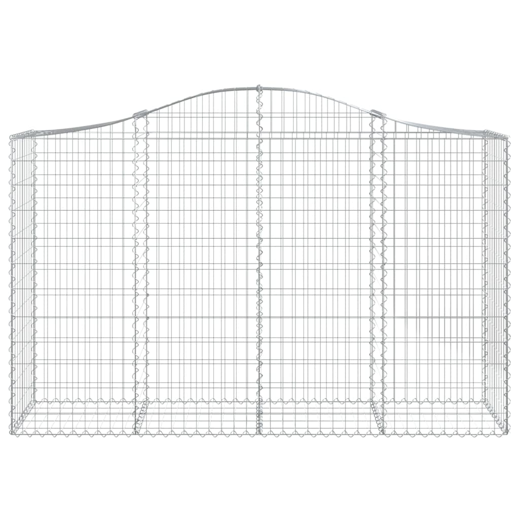 Cestos gabião arqueados 20pcs 200x50x120/140 ferro galvanizado