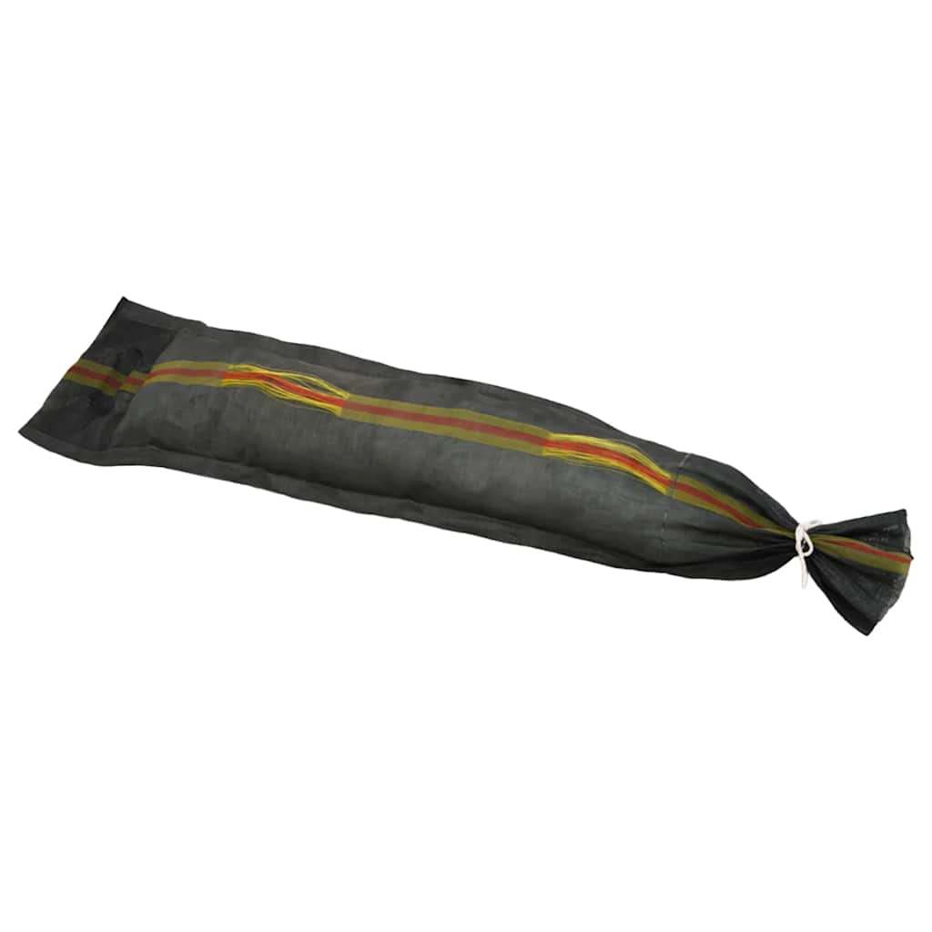 Sacos de areia 10 pcs 103x25 cm pead verde-escuro