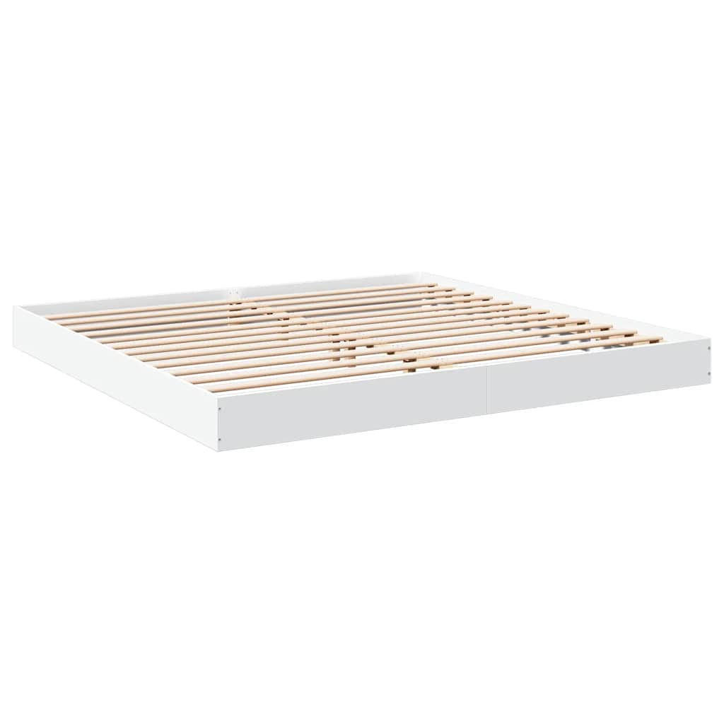 Estrutura de cama sem colchão 180x200 cm branco