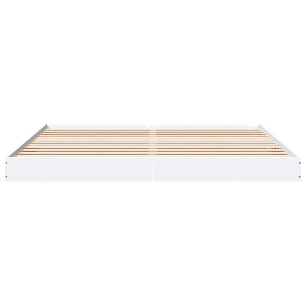 Estrutura de cama sem colchão 180x200 cm branco