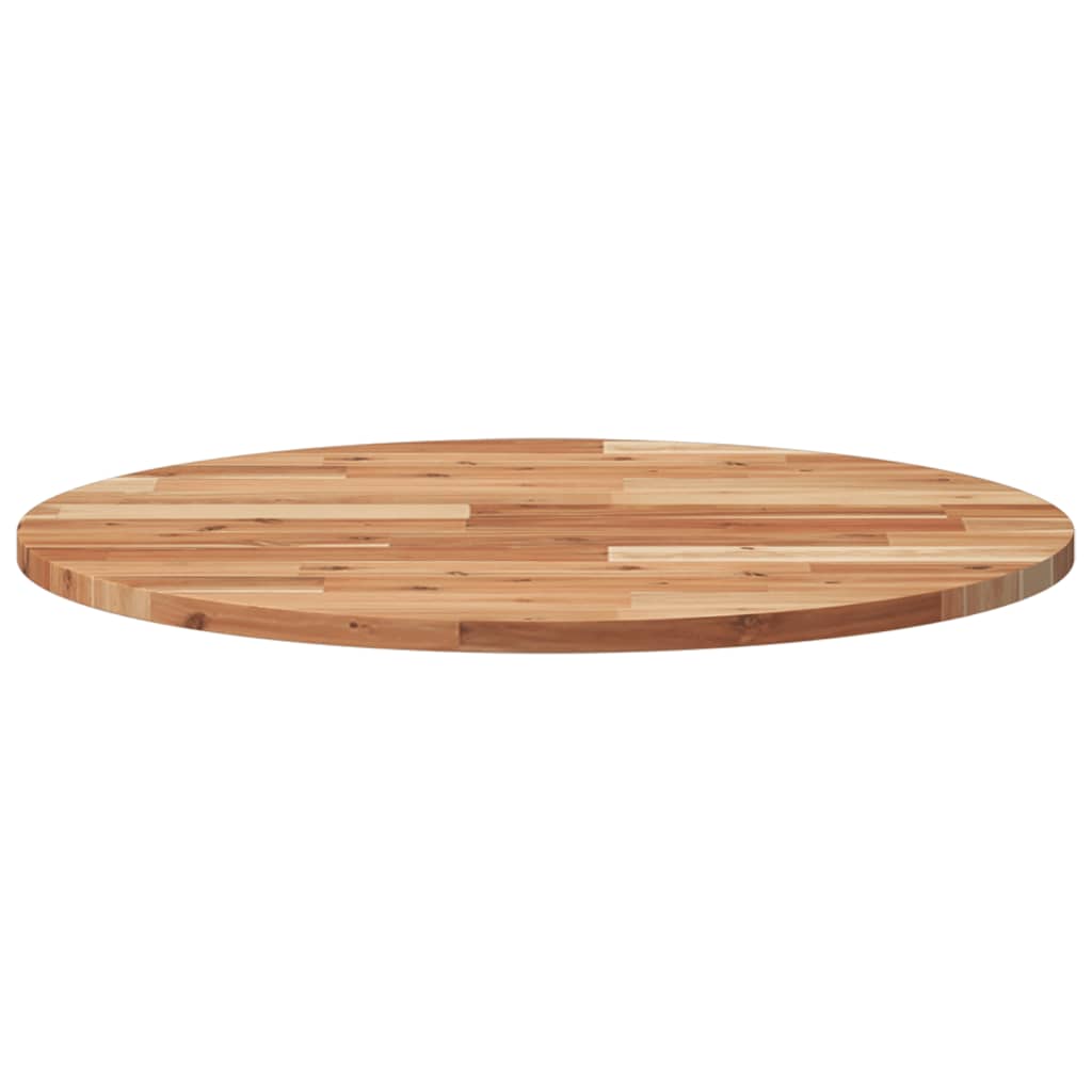 Tampo de mesa redondo ø70x2 cm madeira de acácia maciça
