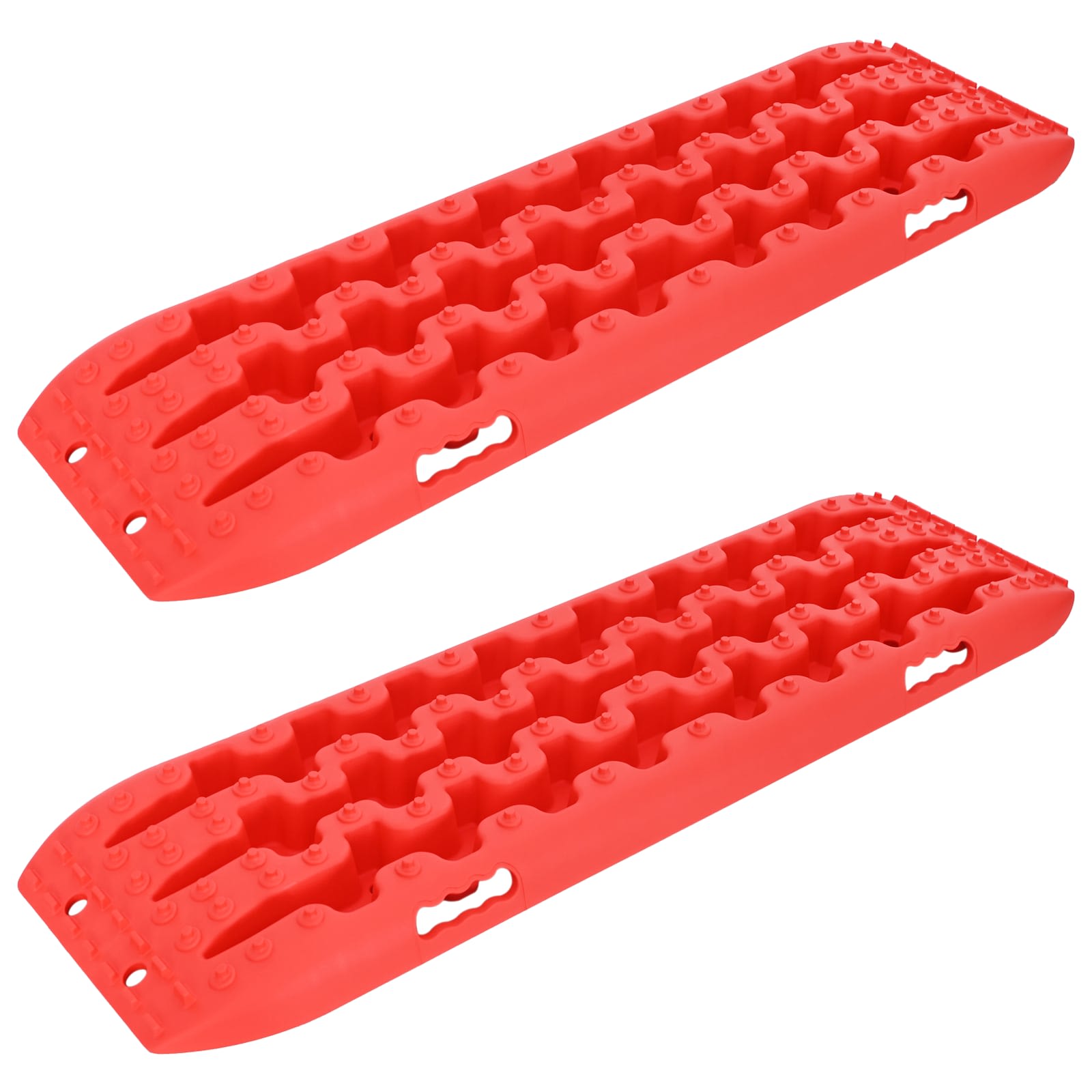 Prancha de tração 2 unid. vermelho 106 x 30,5 x 7 cm