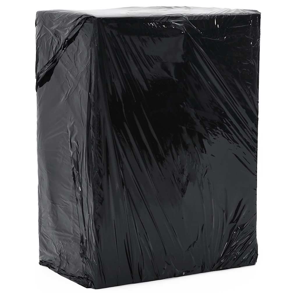 Película extensível 6 unid preto 23 μm 50 cm x 300 m
