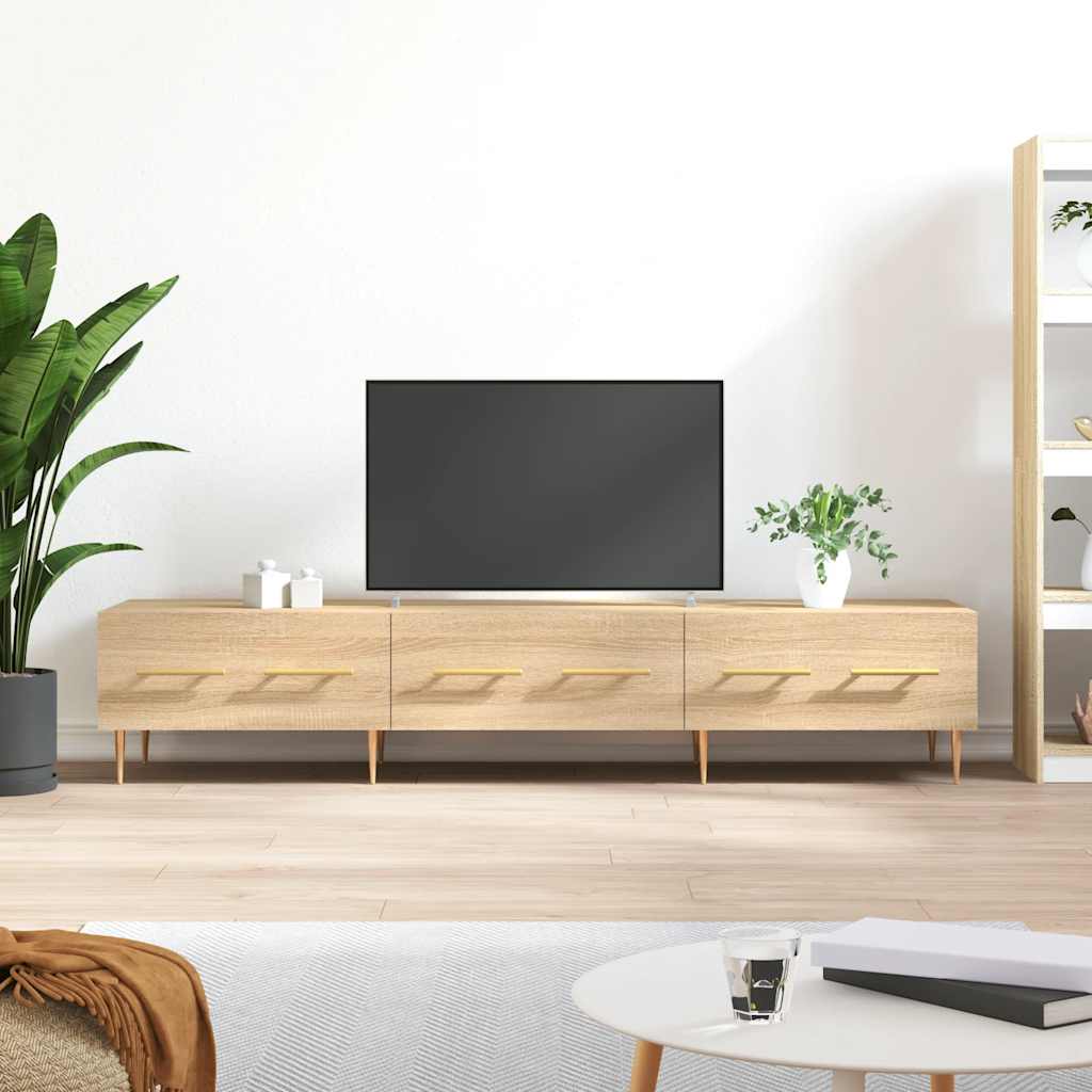 Móvel de TV 150x36x30 cm derivados de madeira carvalho sonoma