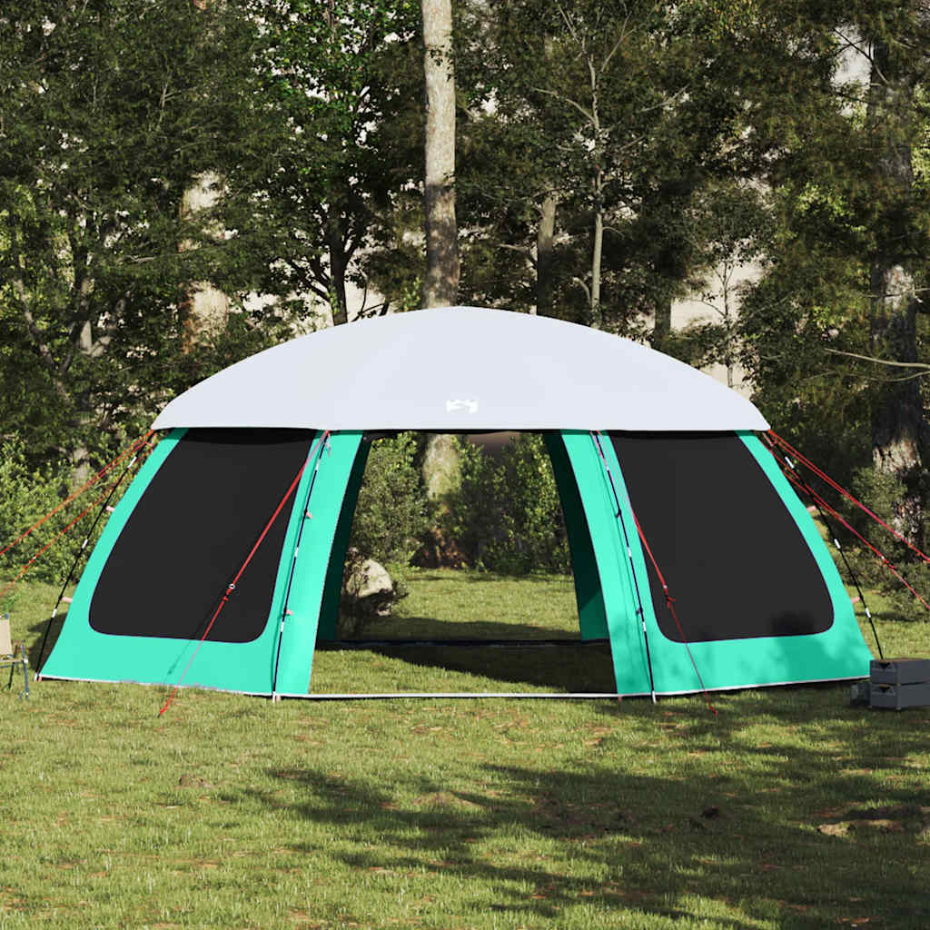 Tenda para piscina com mosca amovível e paredes de rede