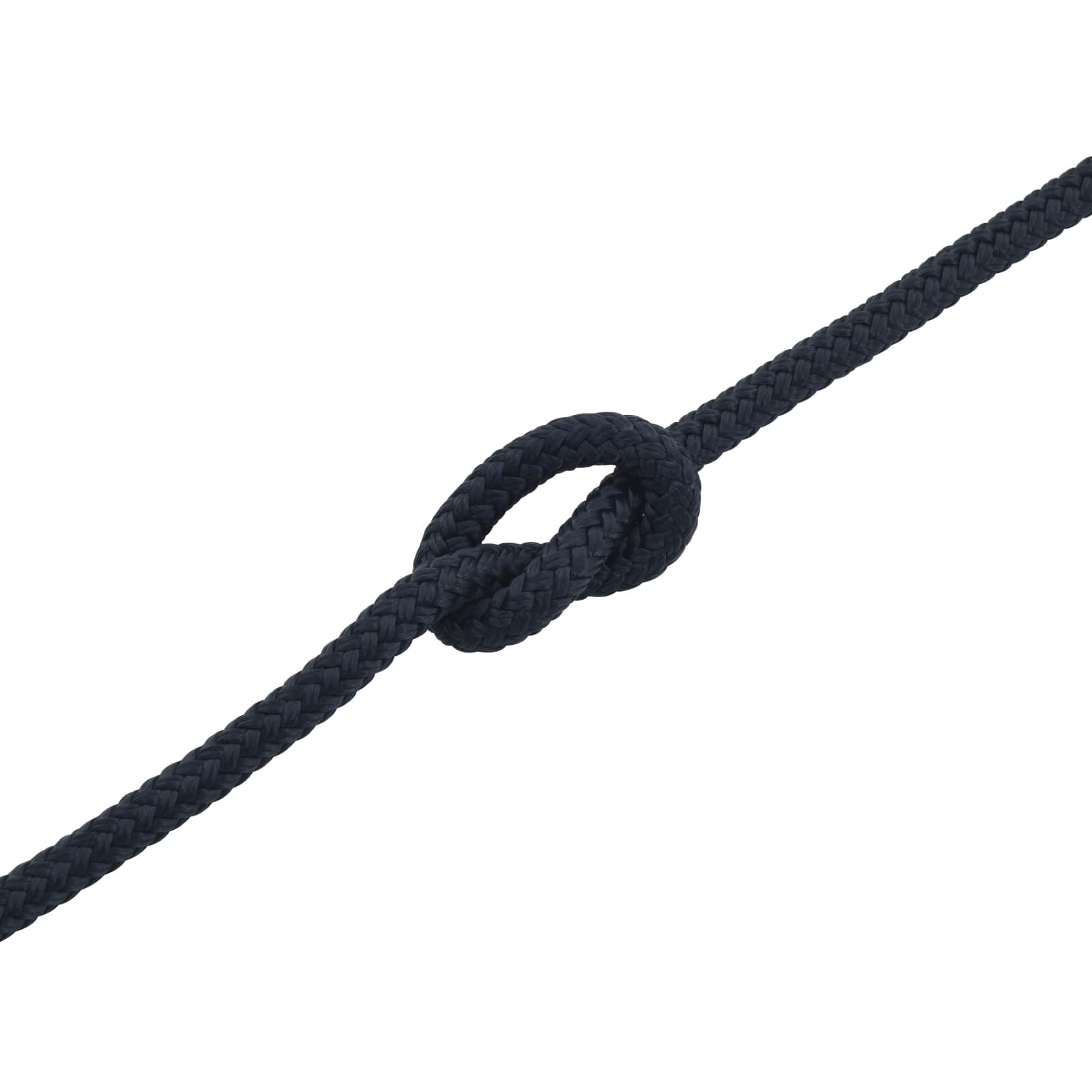 Corda de barco 14 mm 12 m azul royal poliéster