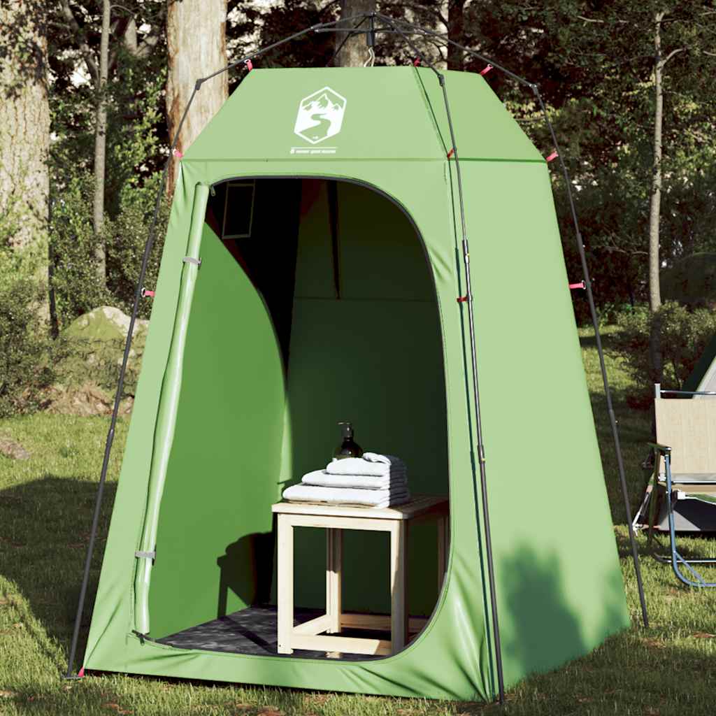 Tenda de privacidade libertação rápida impermeável verde