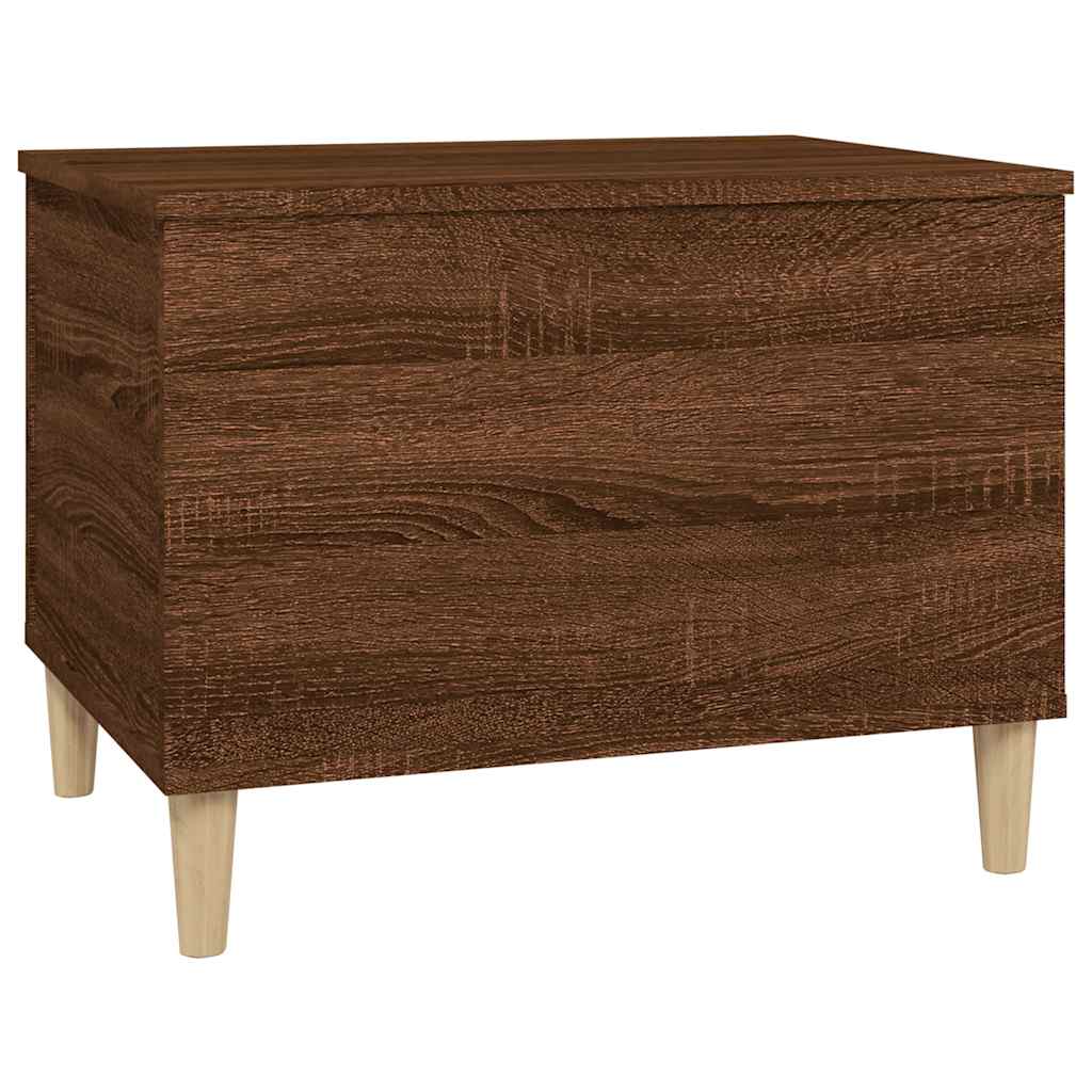 Mesa centro 60x44,5x45 cm derivados madeira carvalho castanho