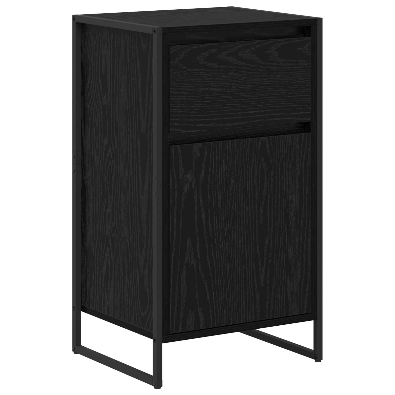 Buffet carvalho preto 43 x 36 x 75,5 cm derivados de madeira